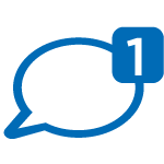 Logo notification sur la messagerie personnelle StudiUM